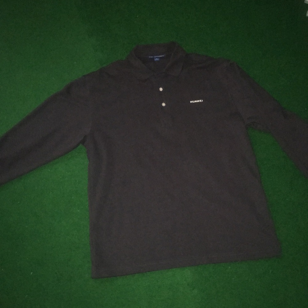 Huawei long sleeved collered shirt